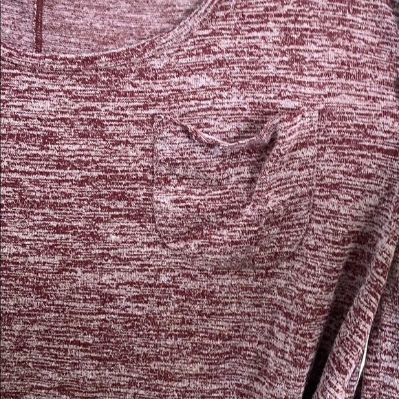 Hollister Maroon Long Sleeve Top - Picture 2 of 3